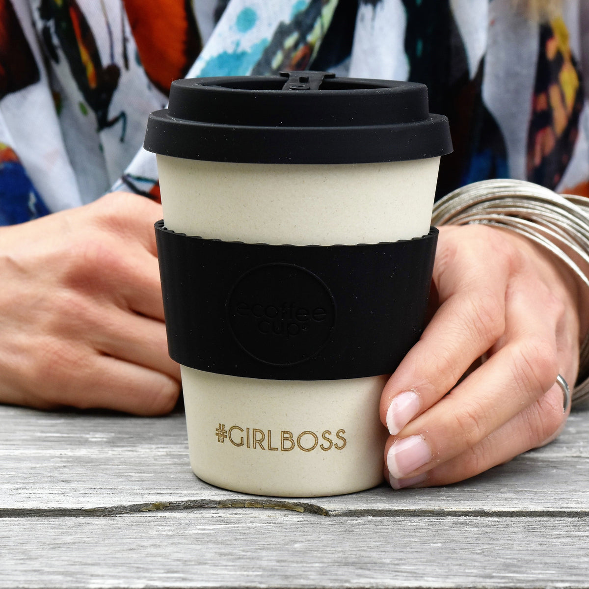 personalised coffee cup etched reusable