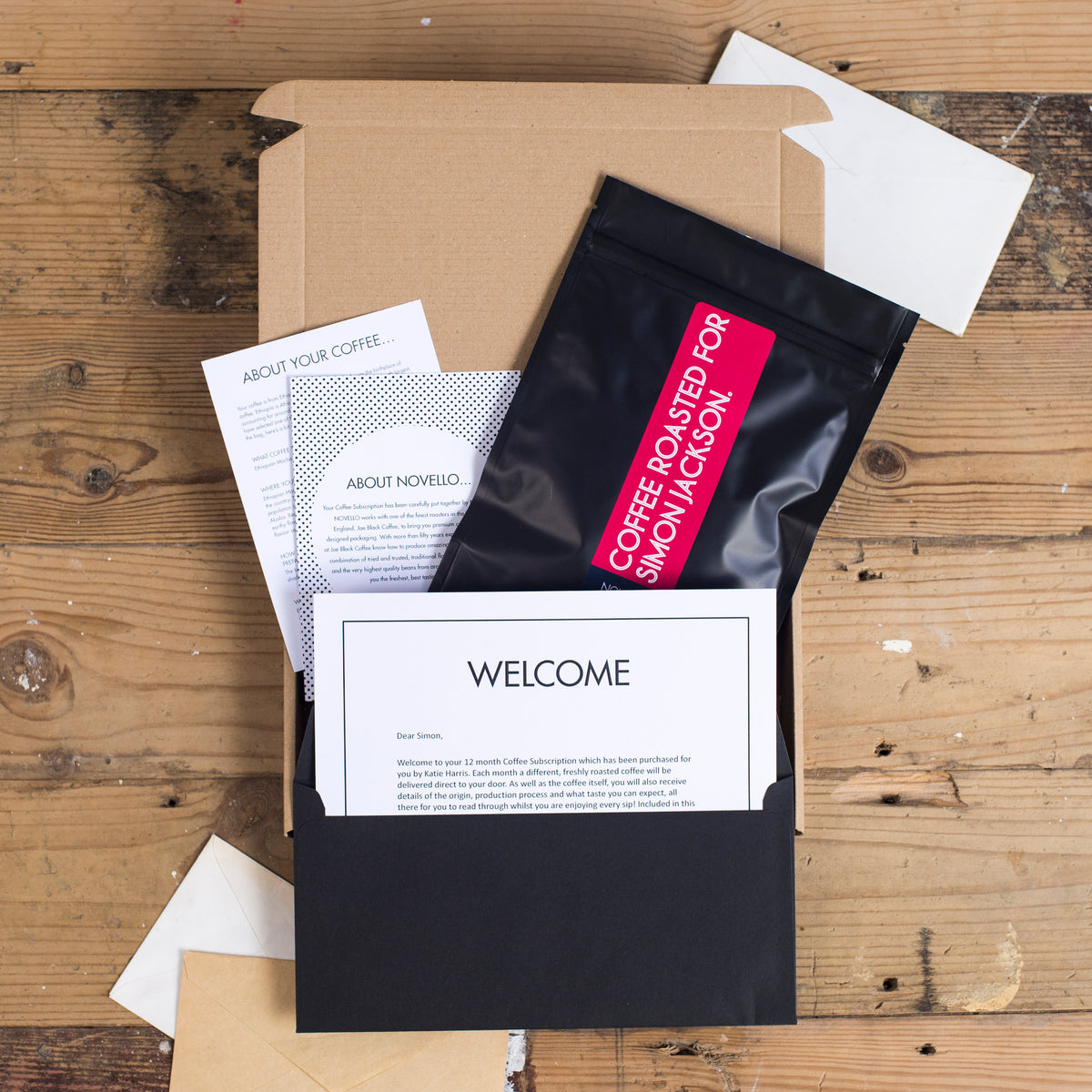 Personalised Monthly Coffee Subscription