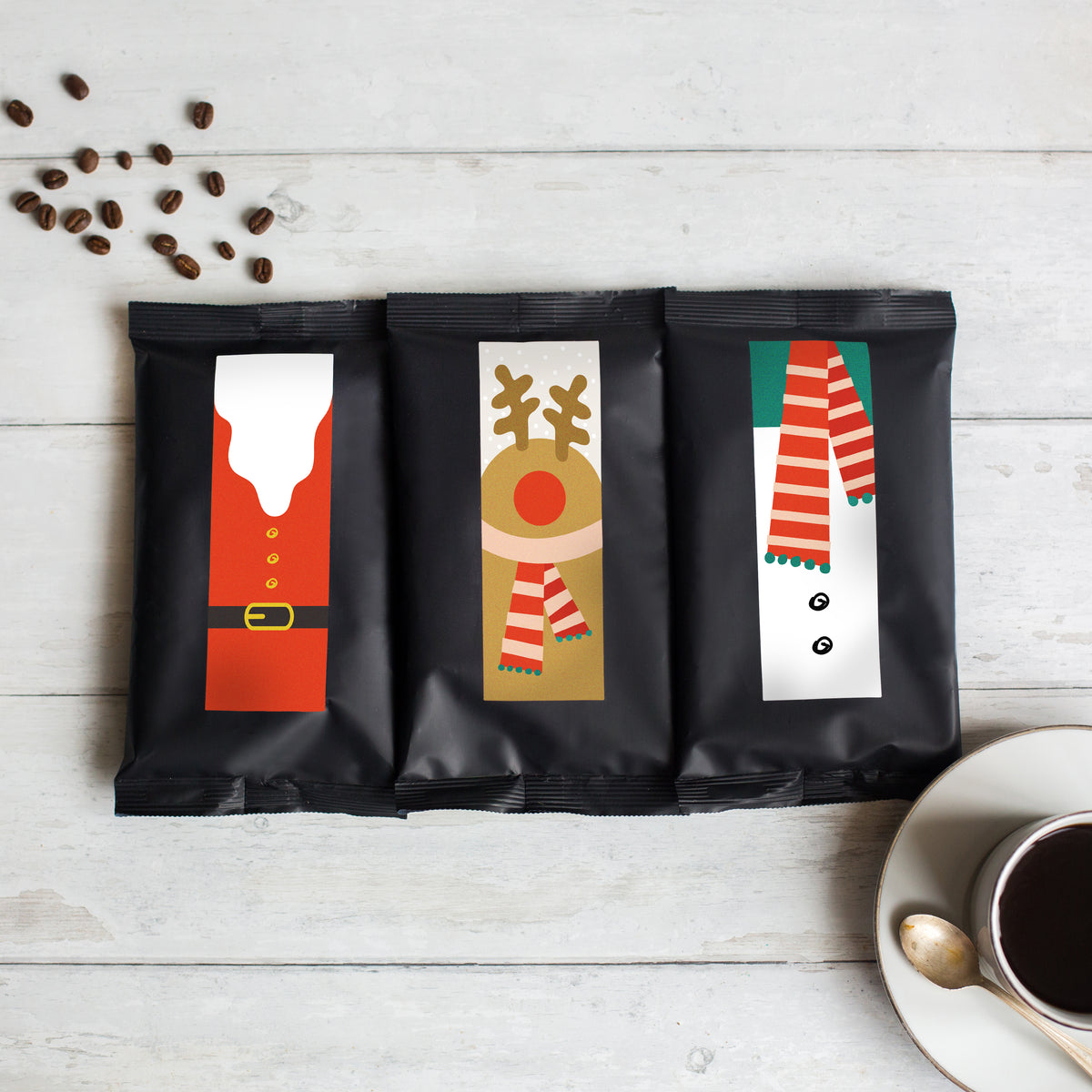 Novelty Christmas Coffee Taster Pack