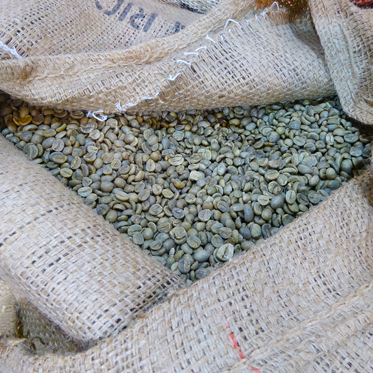 novello coffee beans sack