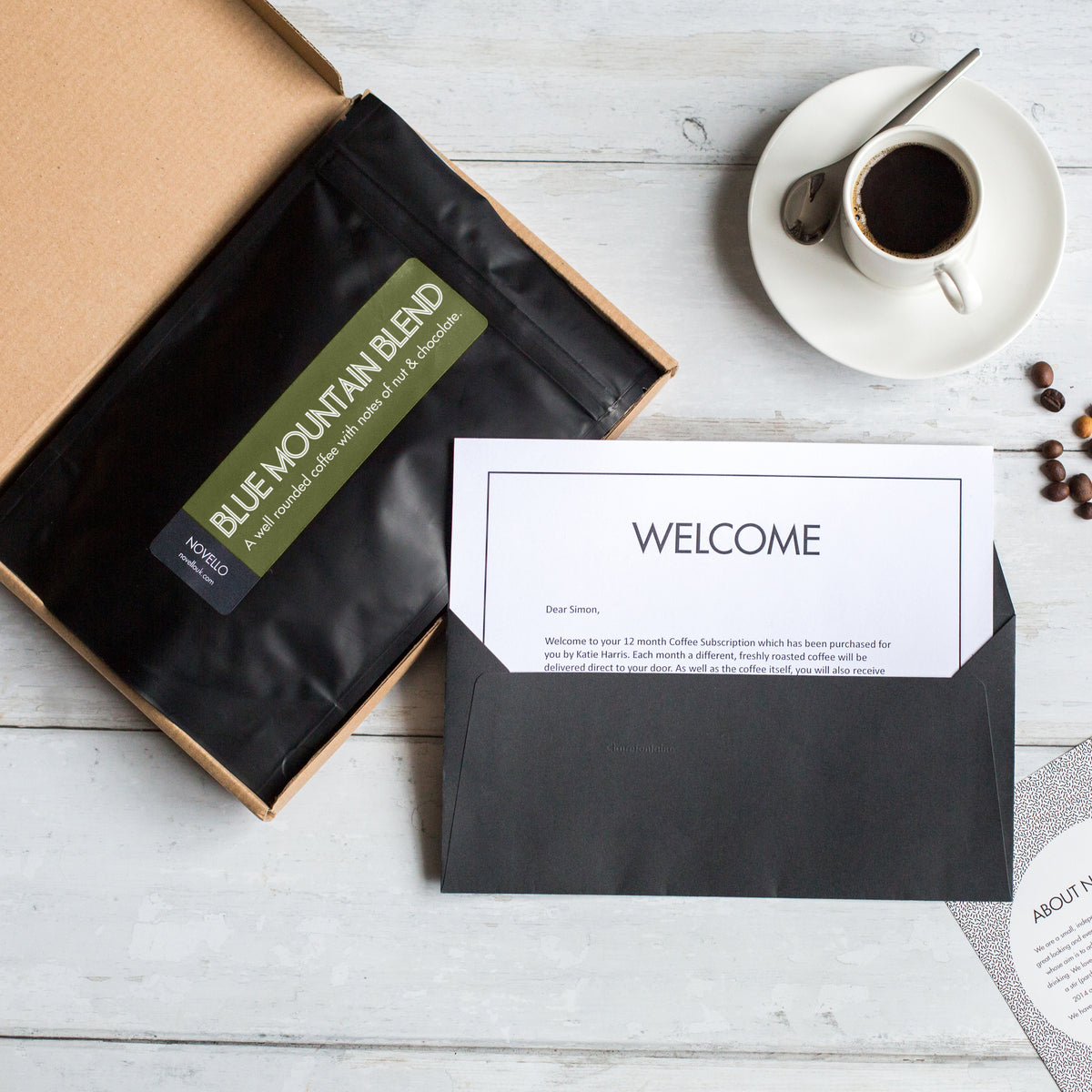 coffee subscription gift monthly deliver