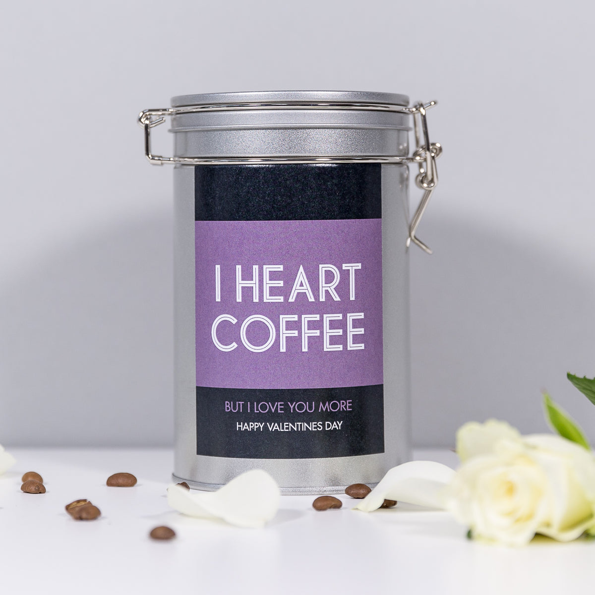 Personalised 'A Latte Love' Coffee Gift In Tin