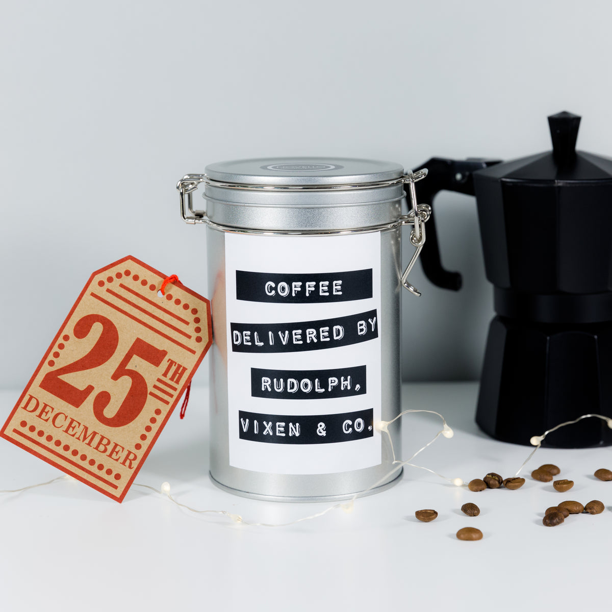 fun coffee pun gift idea for christmas novello uk