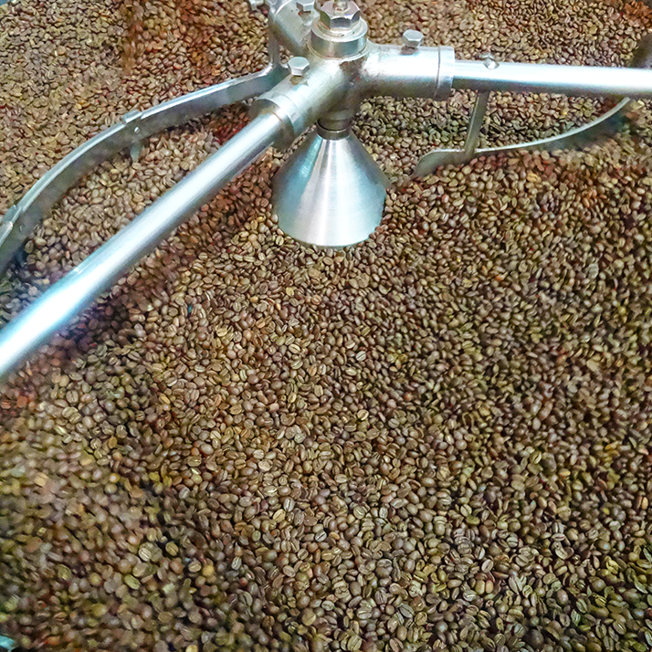 freshly roasted coffee beans novello