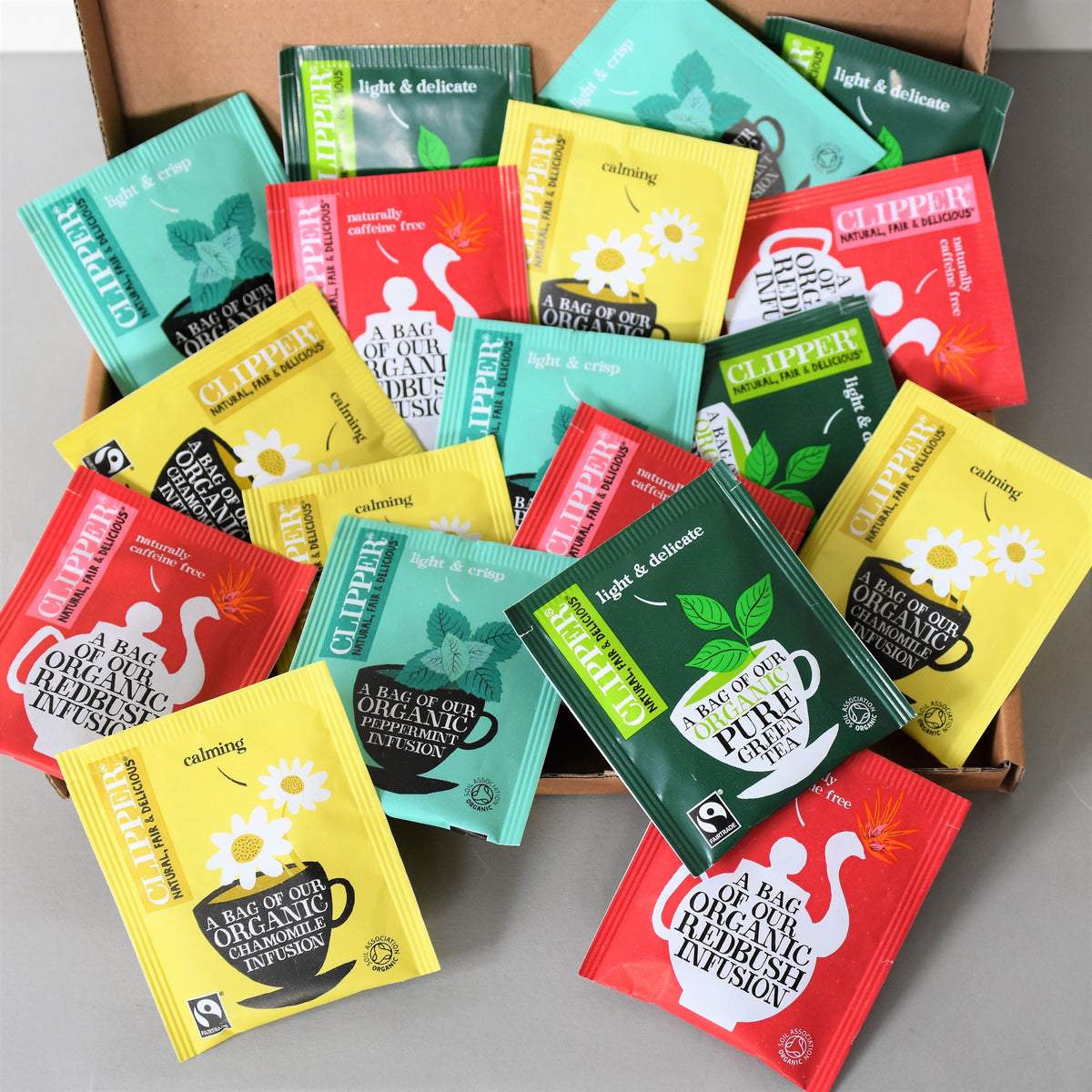 New Baby Tea Gift in Letterbox friendly packaging