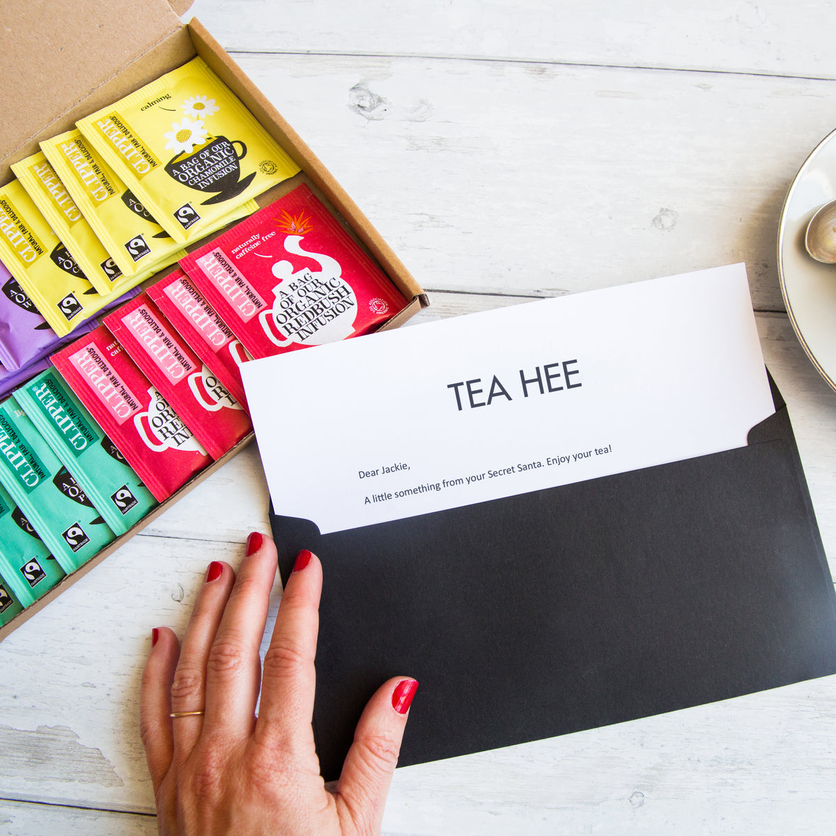 Corporate Tea Gift in Letterbox friendly packaging