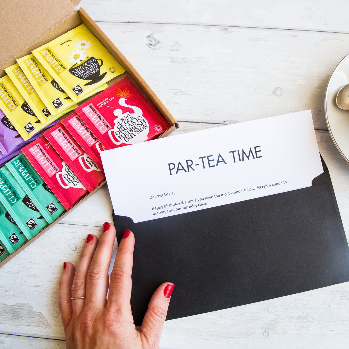 ChamoSmile Tea Gift in Letterbox friendly packaging