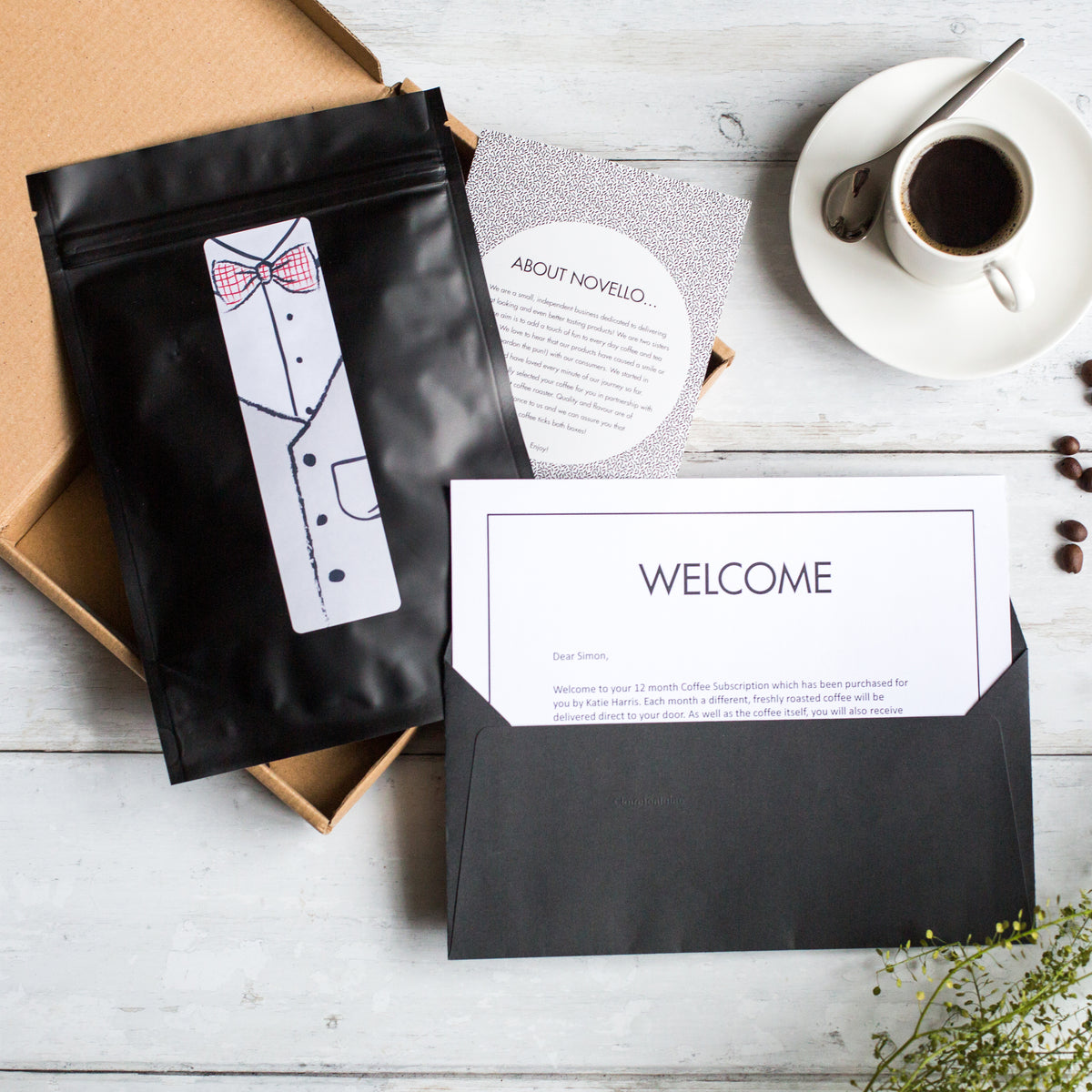 'Bow Tie' Monthly Coffee Subscription