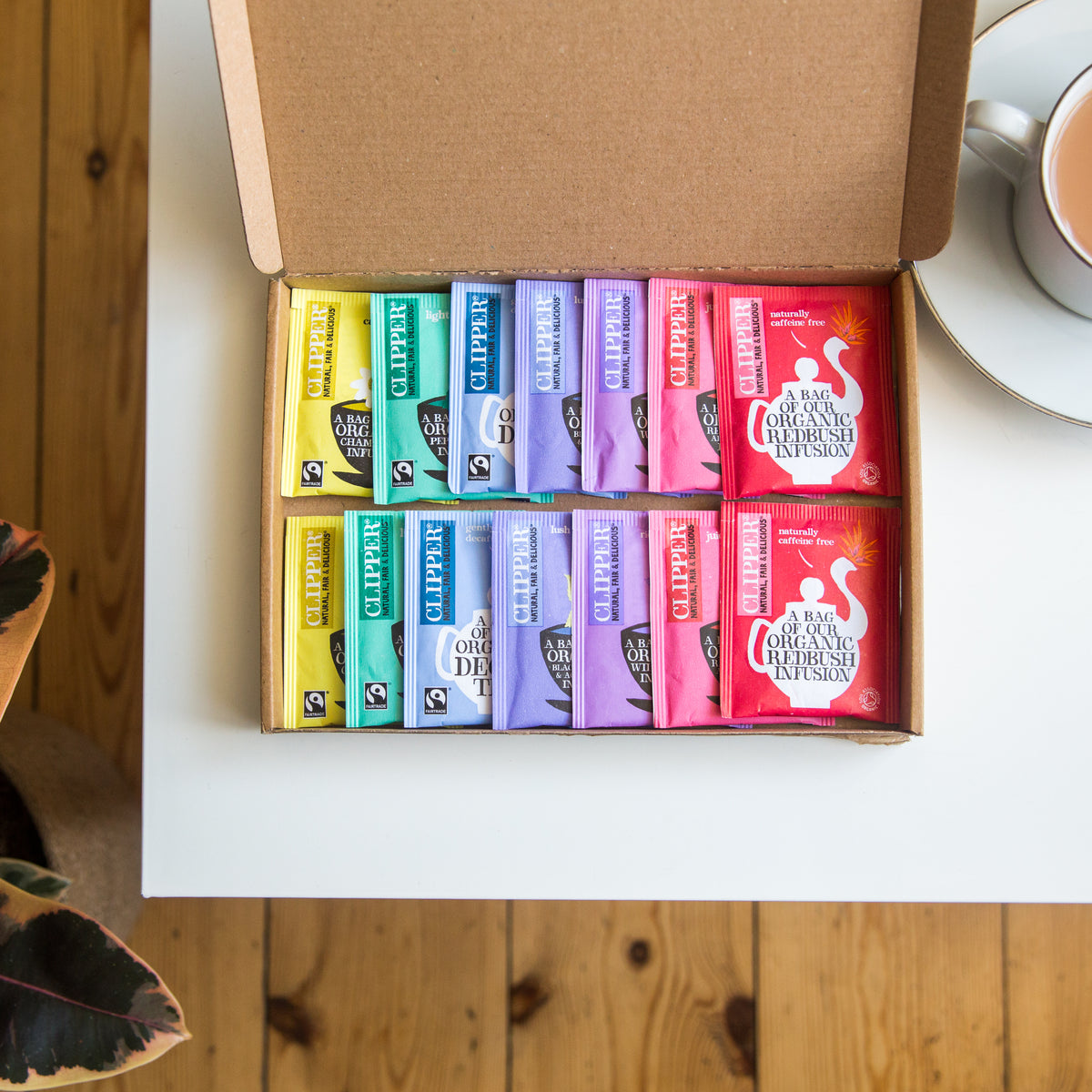 Rainbow of Tea Personalised Gift Set