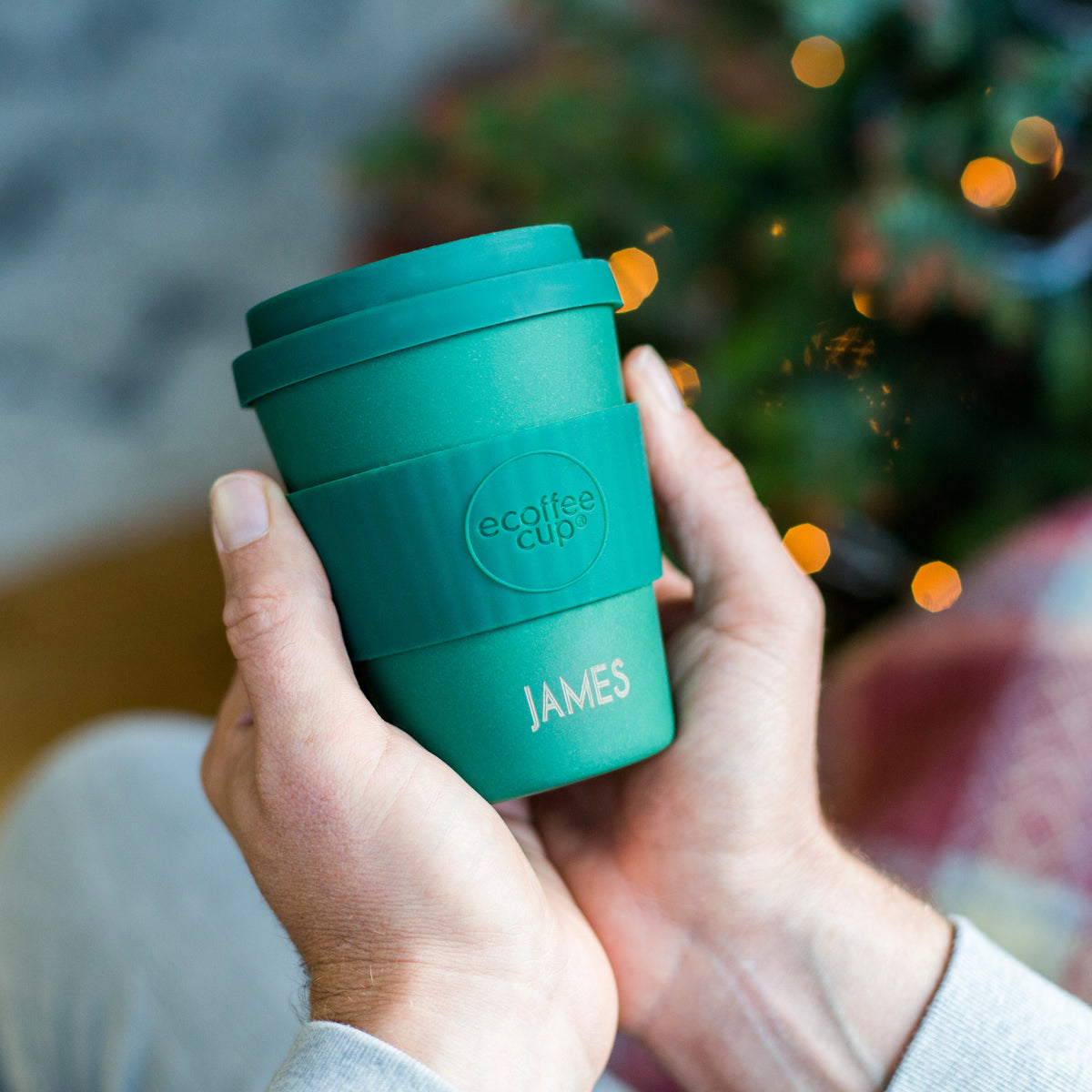 personalised engraved reusable coffee cup