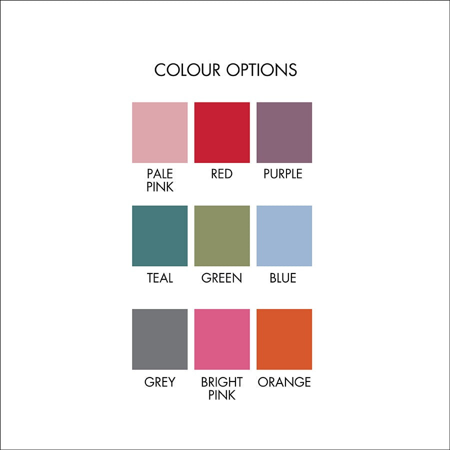 tea label colour options
