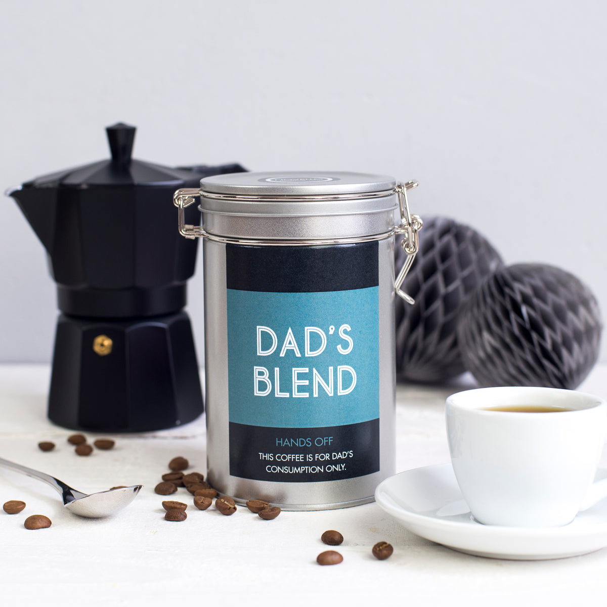 'Dad's Blend' Coffee Gift In Tin